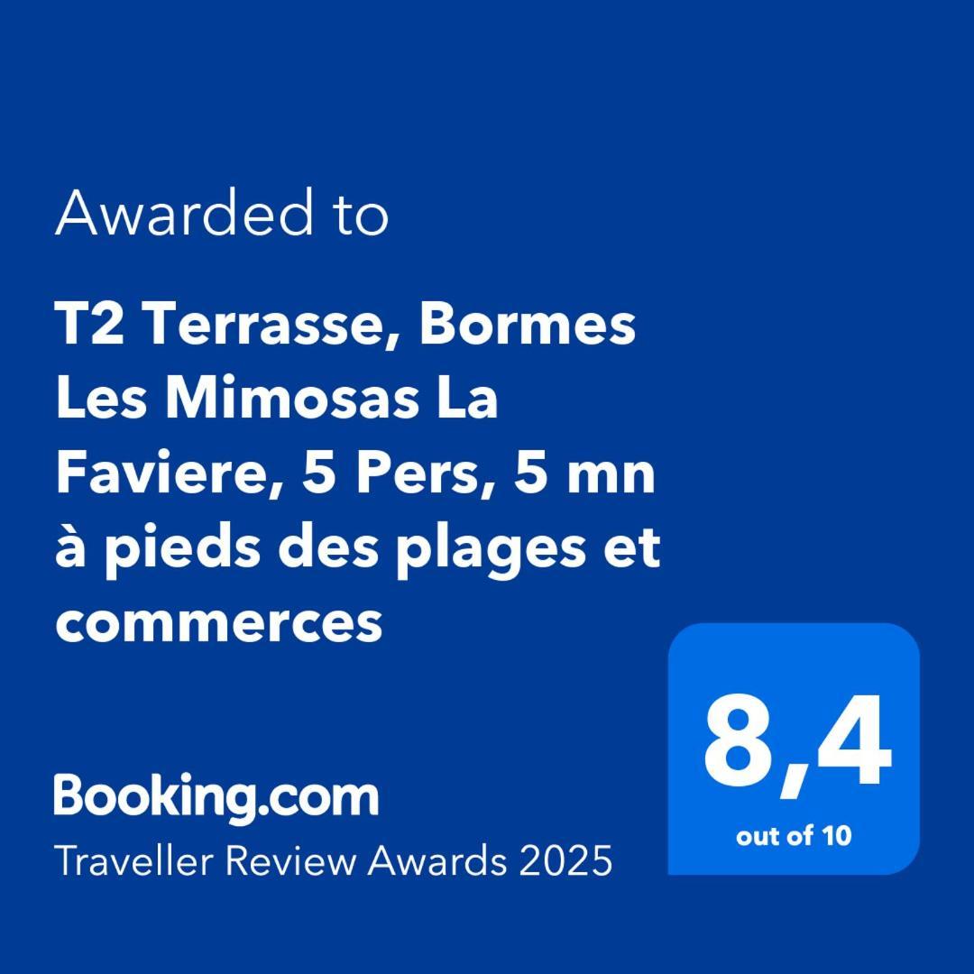 T2 BORMES LES MIMOSAS, La Faviere à 5 mn à pieds de la plage Bormes-les-Mimosas Exterior foto